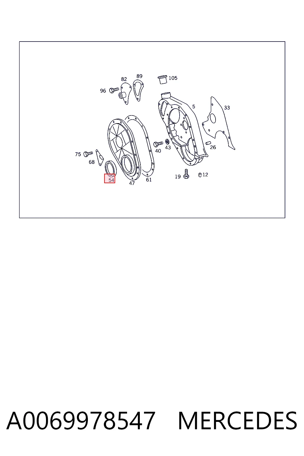 Vedação dianteira de cambota de motor Volvo 0149971647 preço, a partir de 5,07 USD