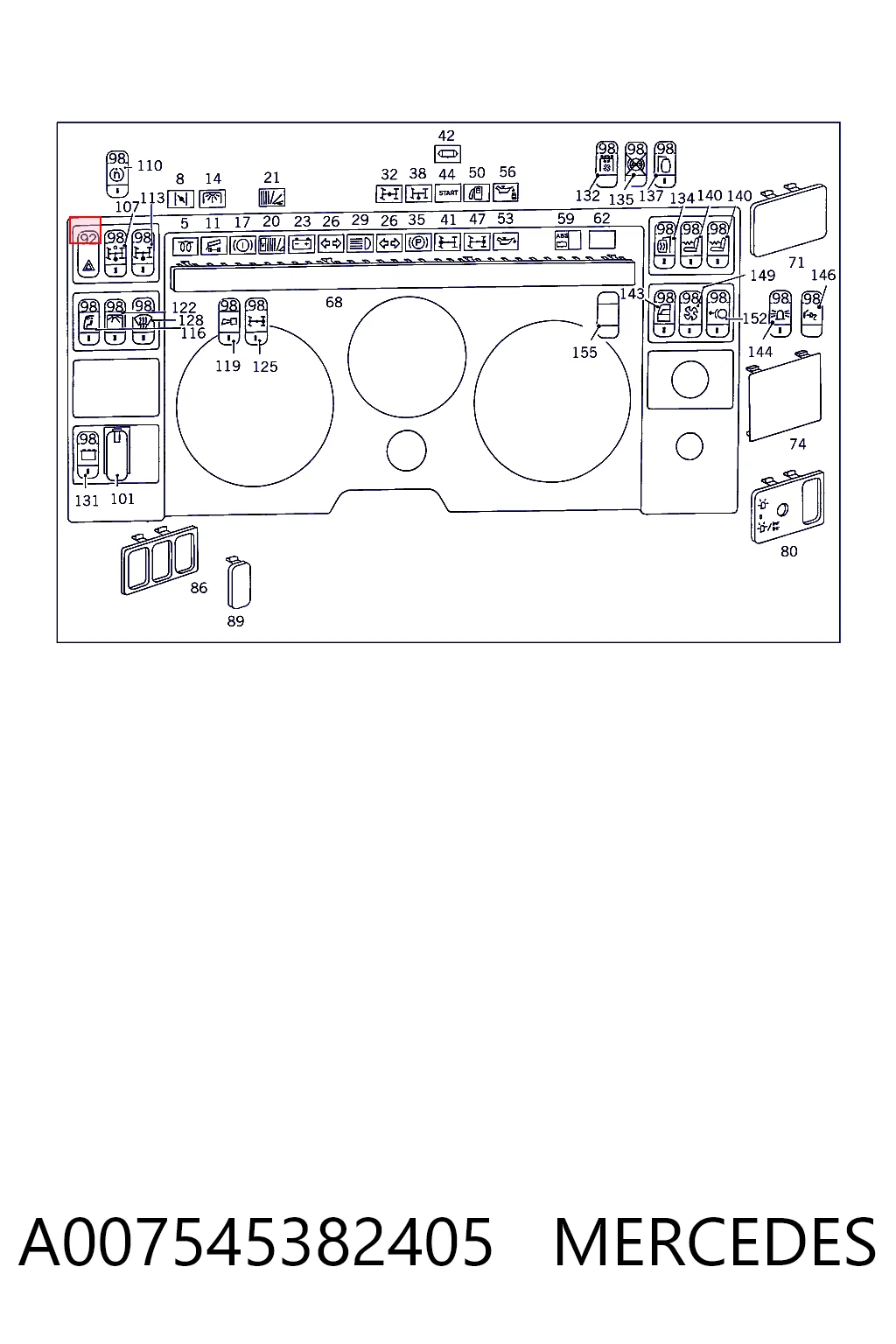 A007545382405 Mercedes