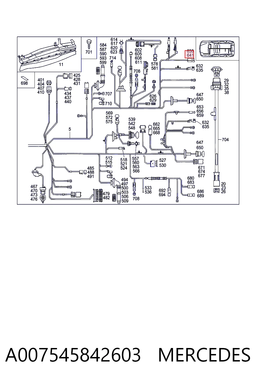 A007545842603 Mercedes