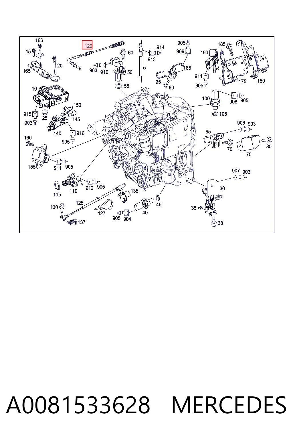 A0081533628 Mercedes