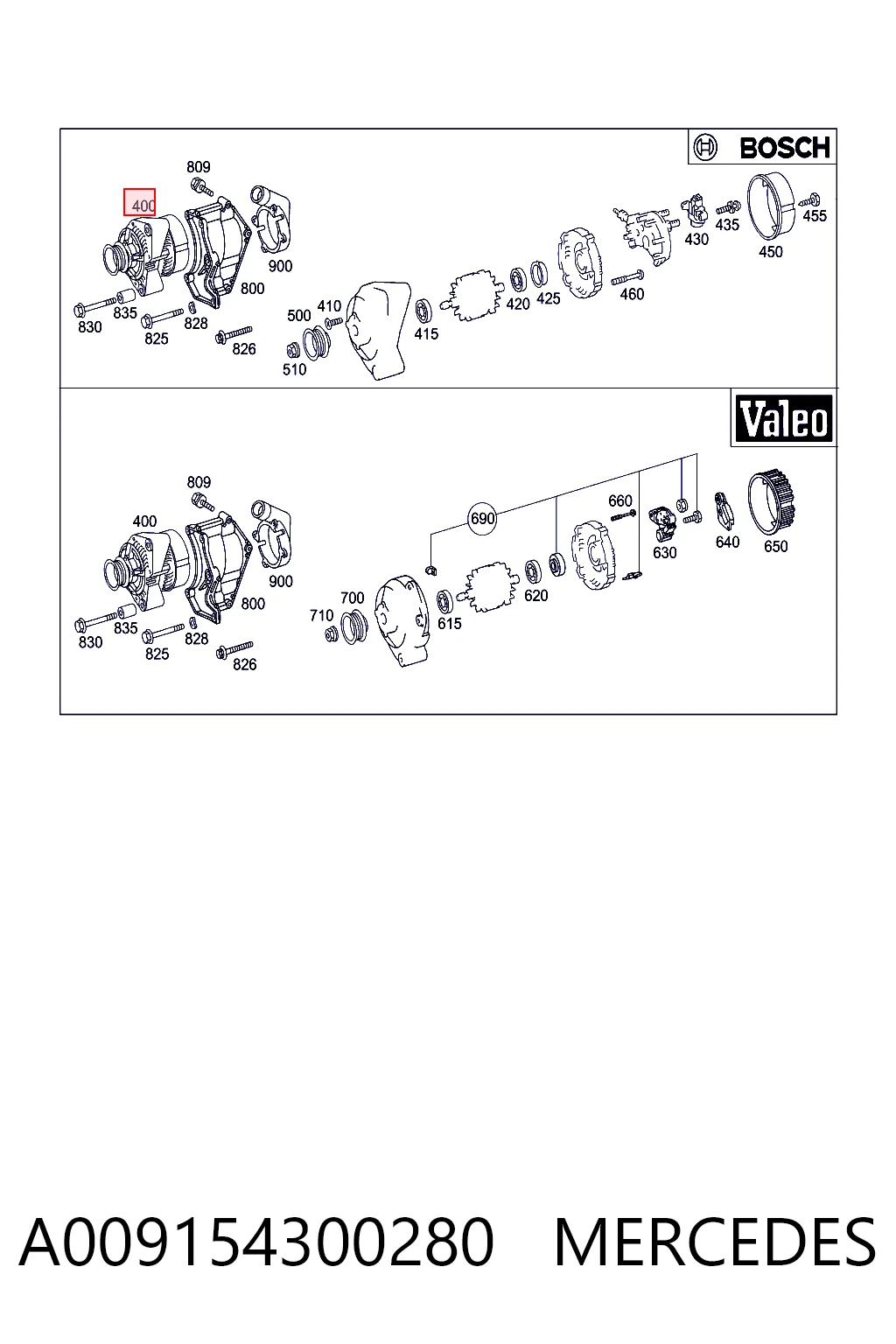 A009154300280 Mercedes