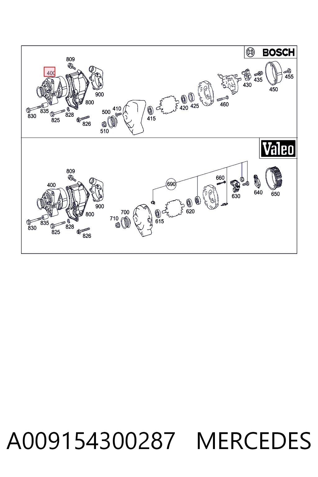 A009154300287 Mercedes