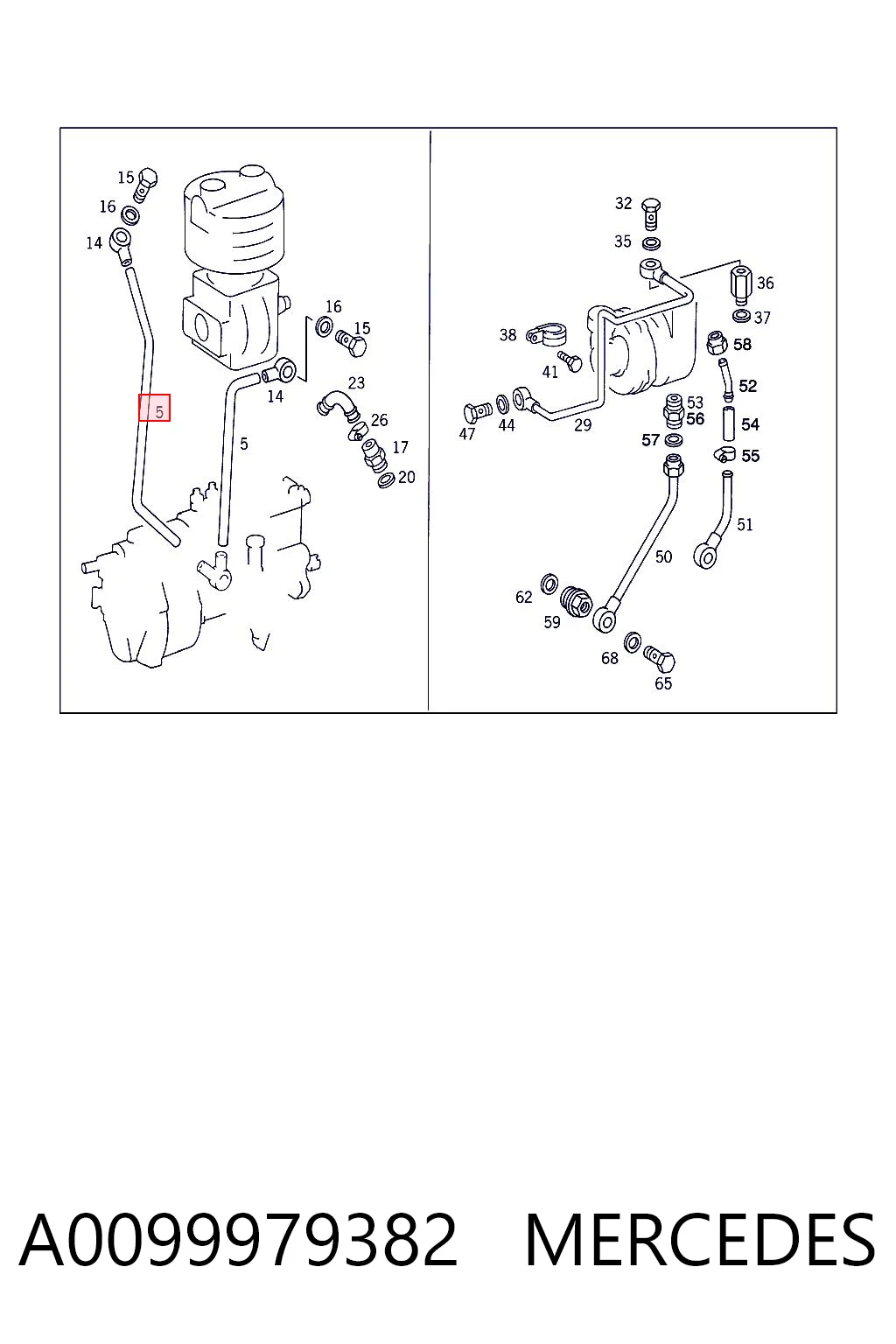 A0099979382 Mercedes