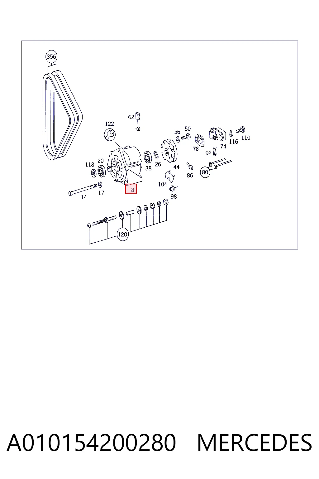 A010154200280 Mercedes