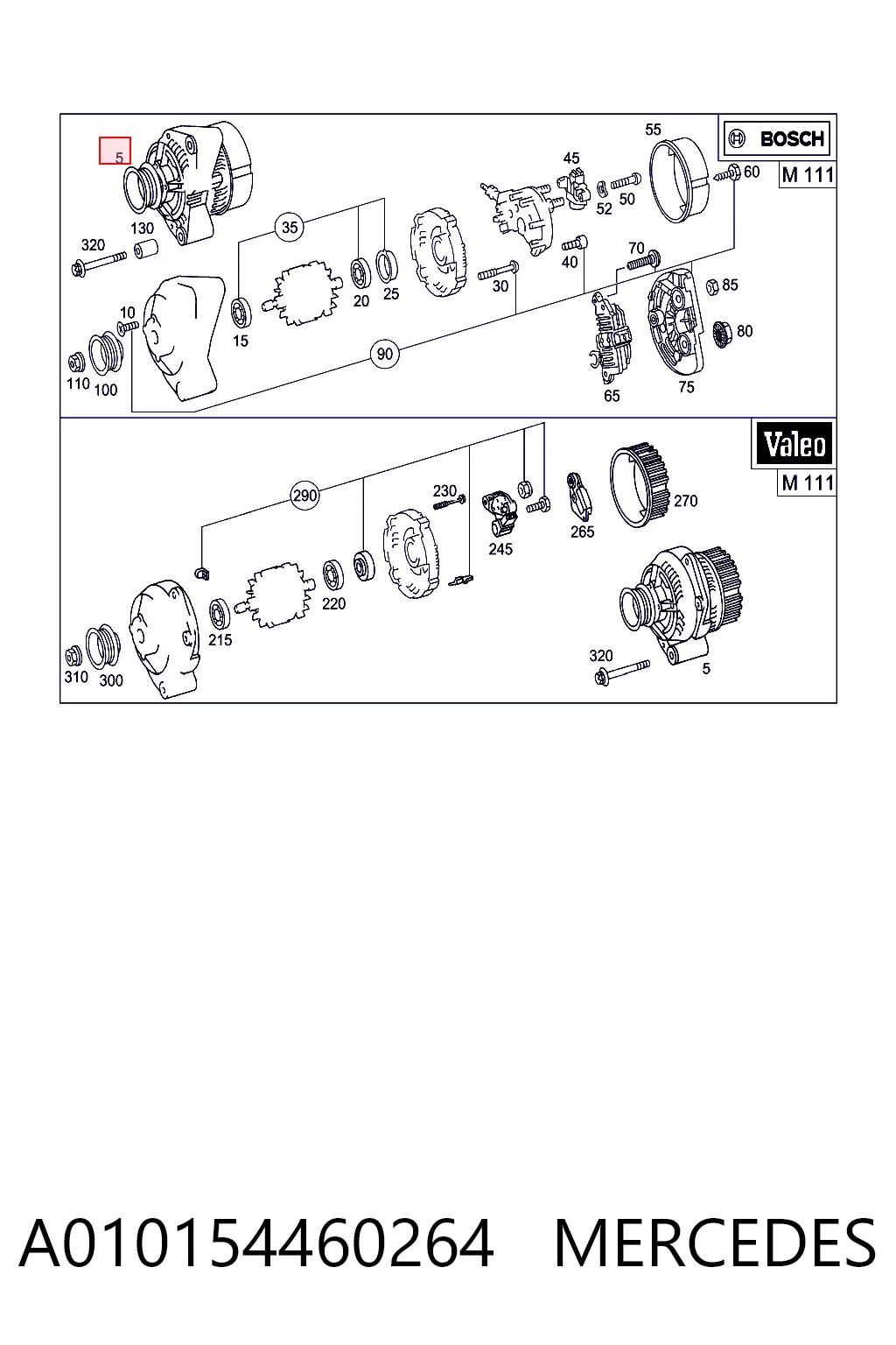 A010154460264 Mercedes