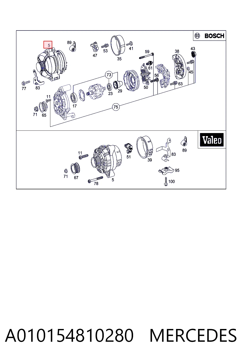 A010154810280 Mercedes