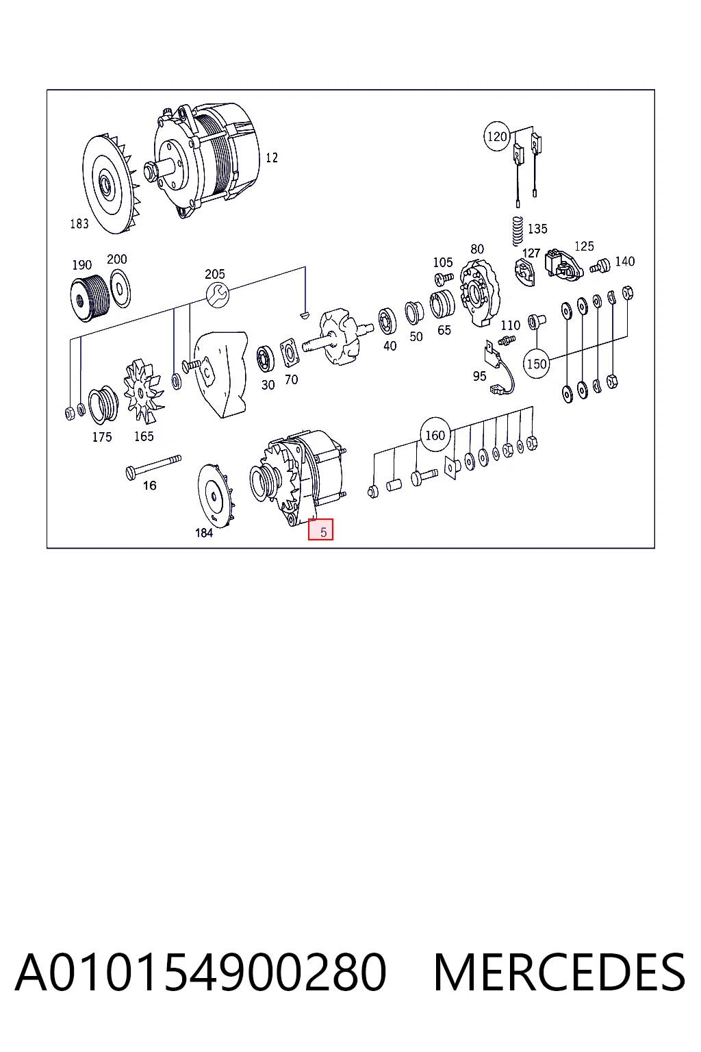 A010154900280 Mercedes