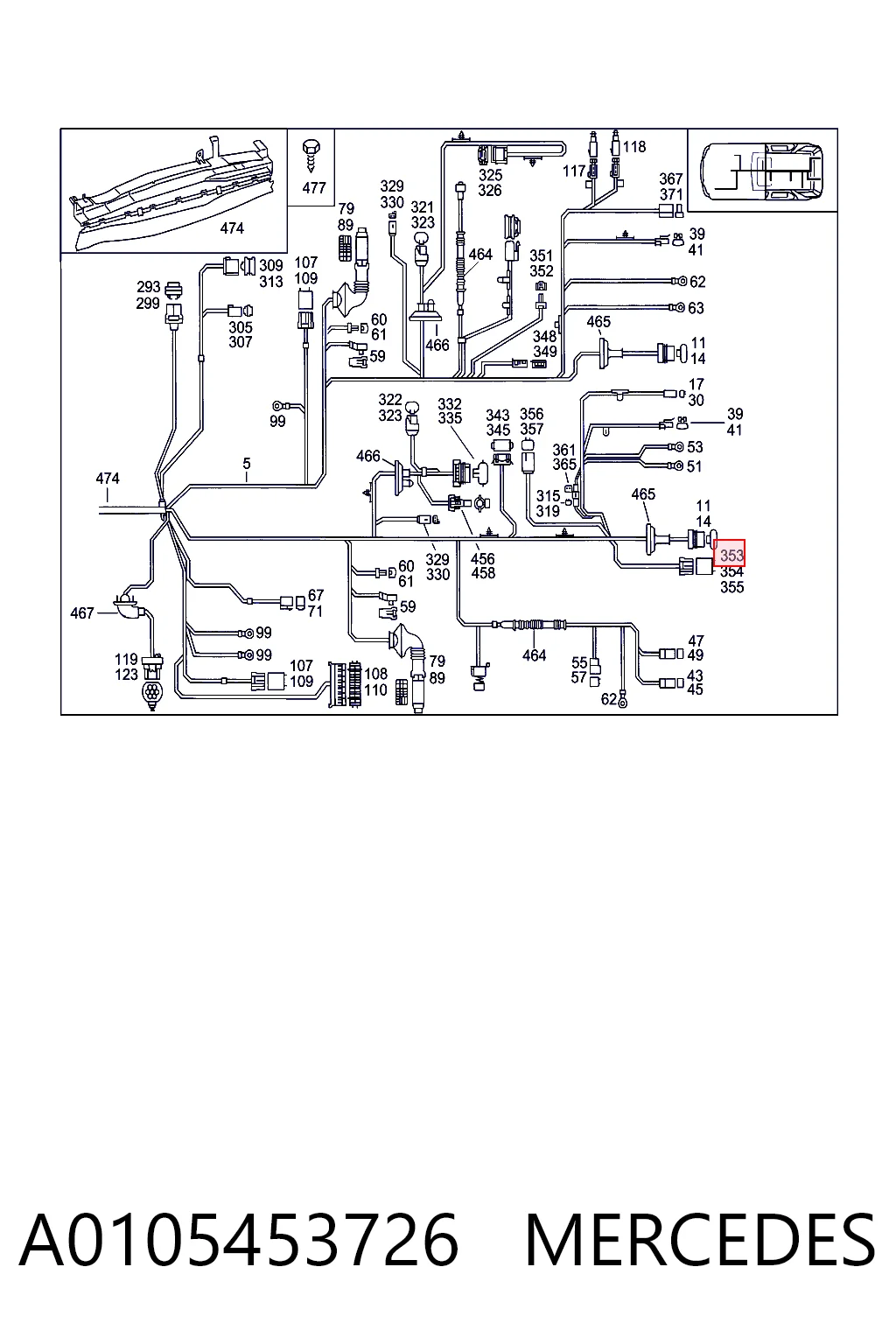 A0105453726 Mercedes
