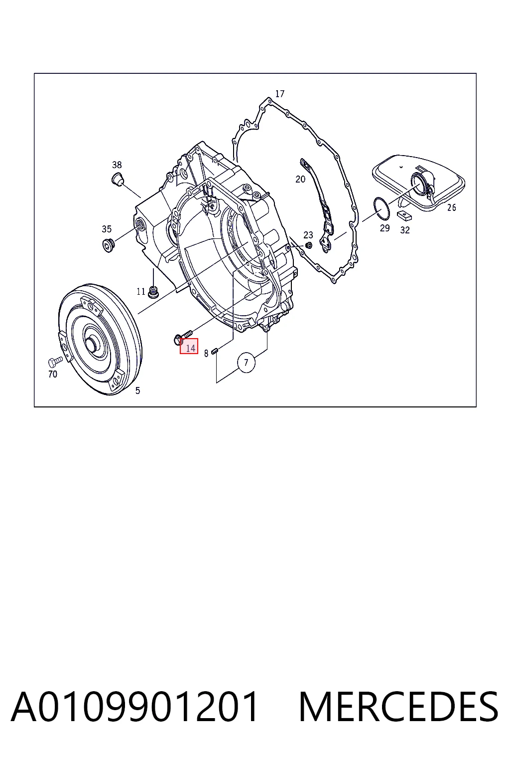A0109901201 Mercedes