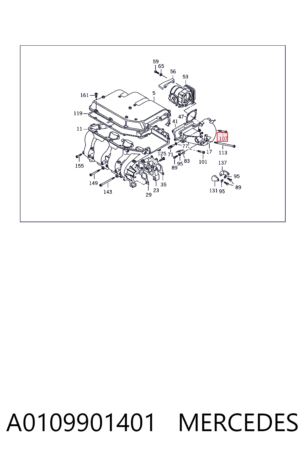 A0109901401 Mercedes