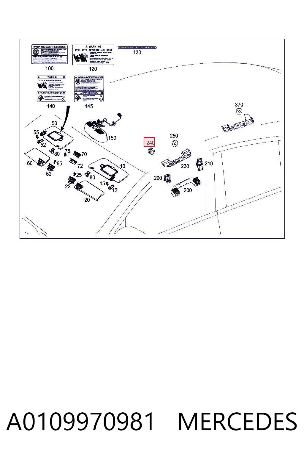 A0109970981 Mercedes