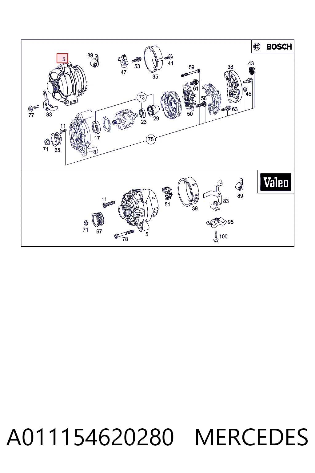 A011154620280 Mercedes