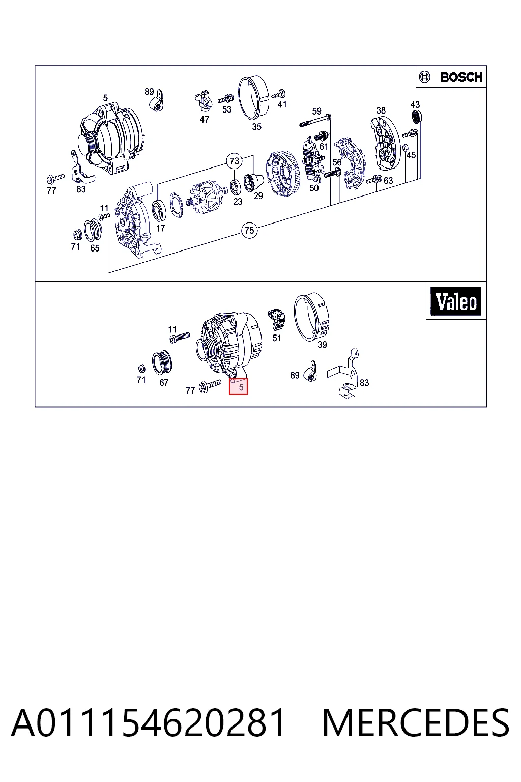 A011154620281 Mercedes