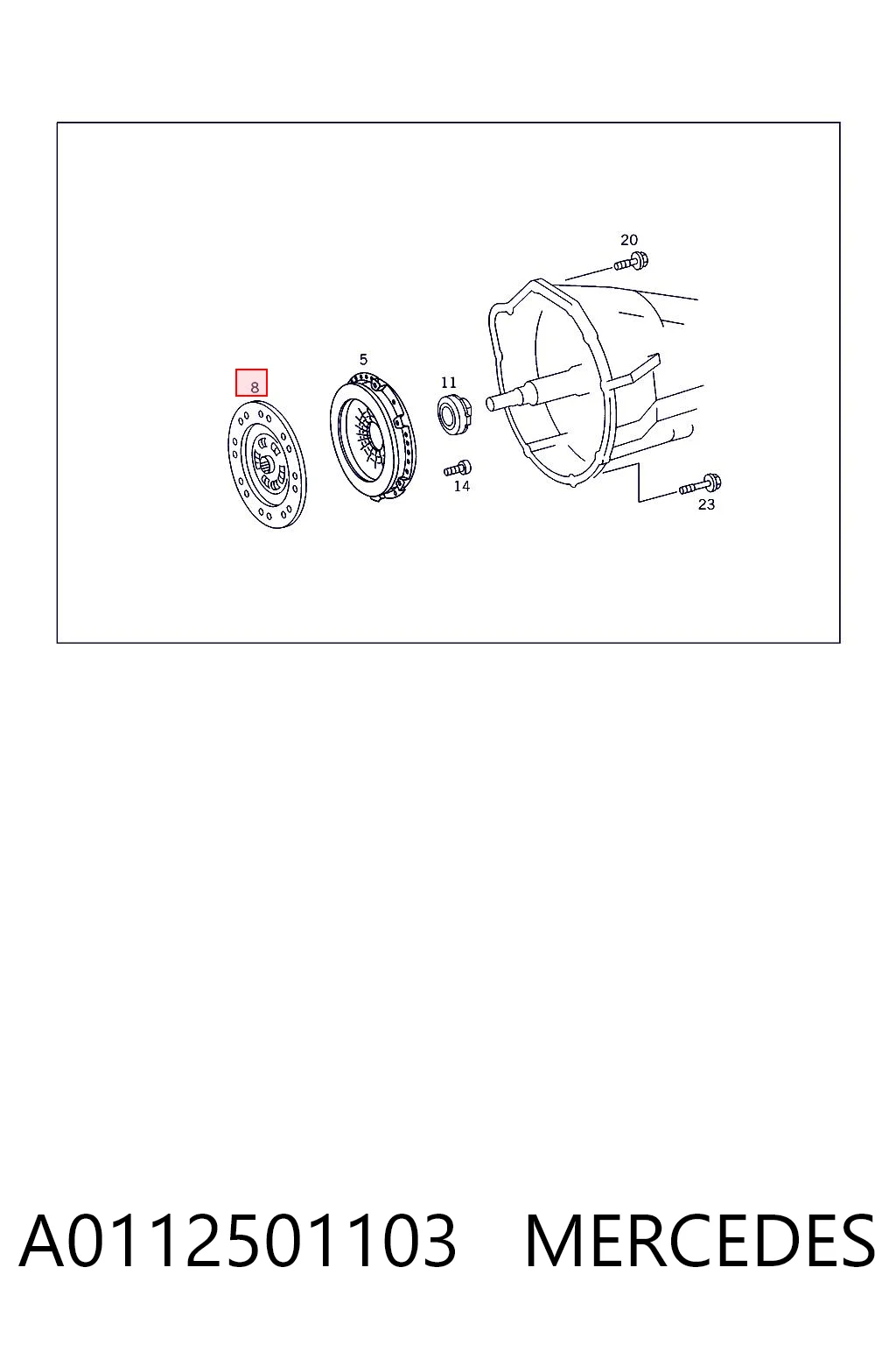 A0112501103 Mercedes