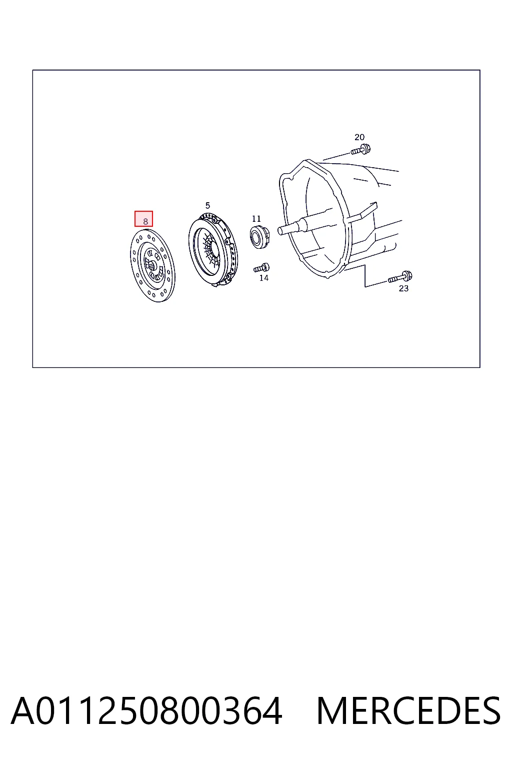 A011250800364 Mercedes