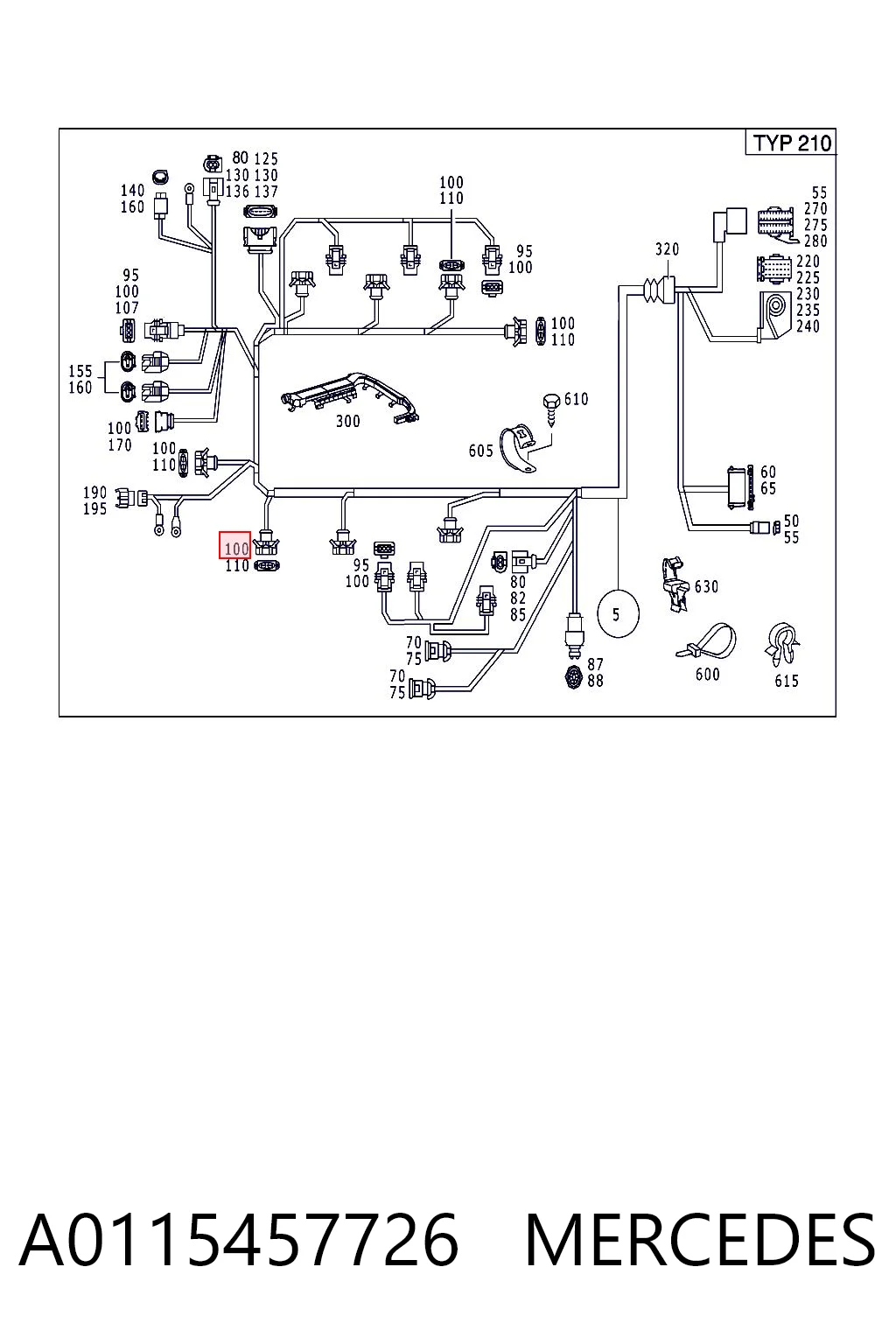 A0115457726 Mercedes