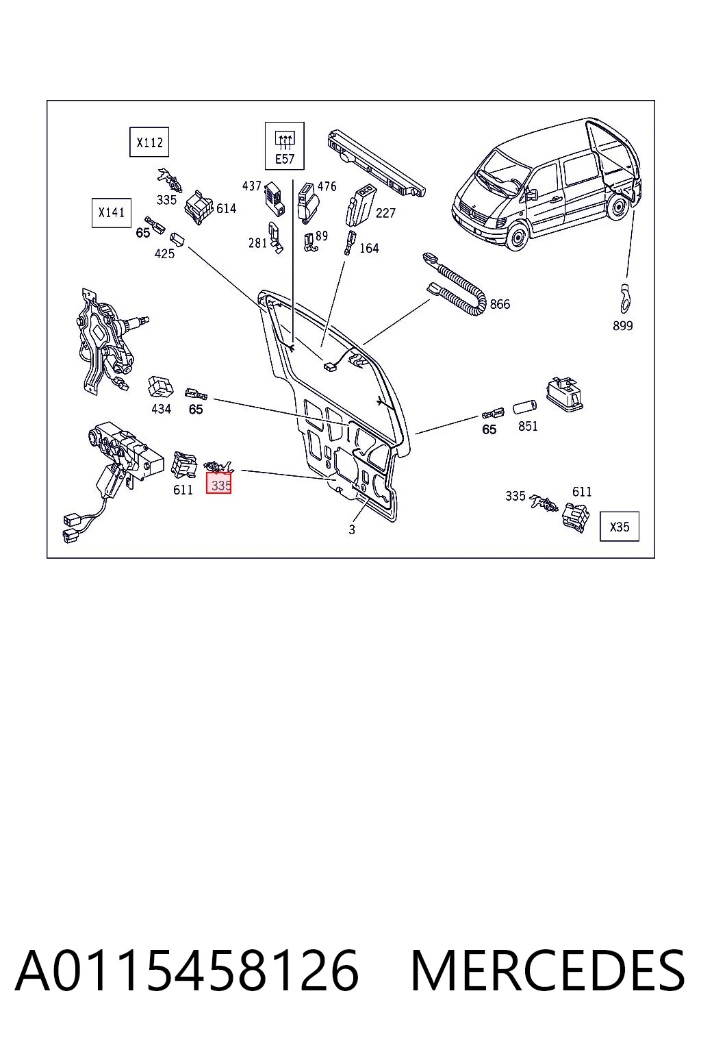 A0115458126 Mercedes