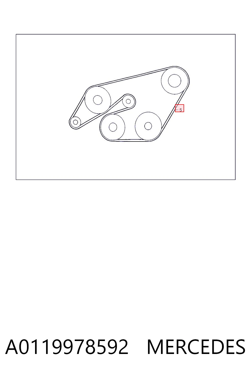 A0119978592 Mercedes