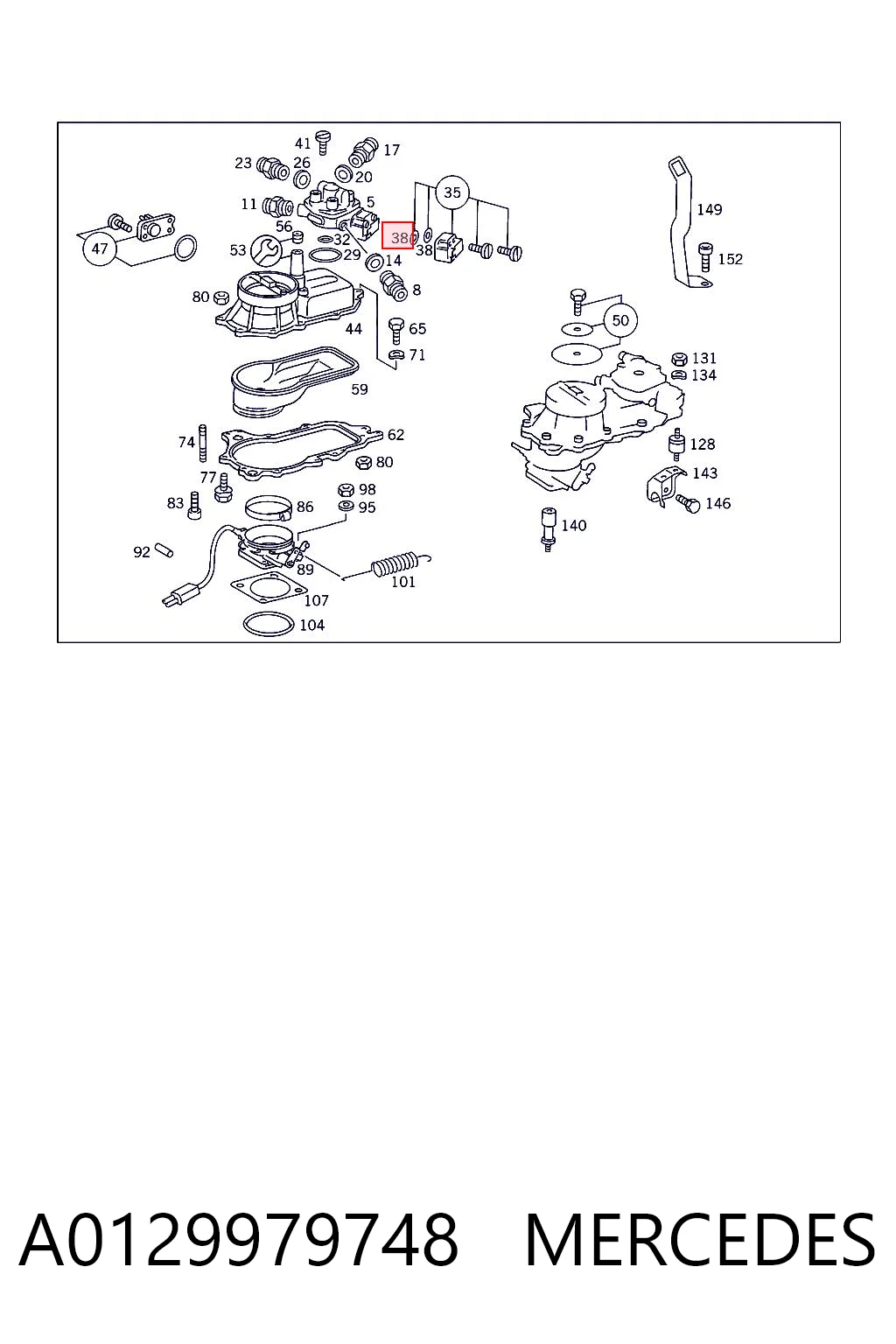 A0129979748 Mercedes