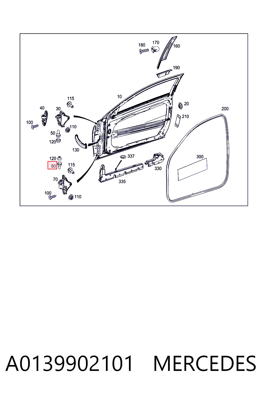 A0139902101 Mercedes