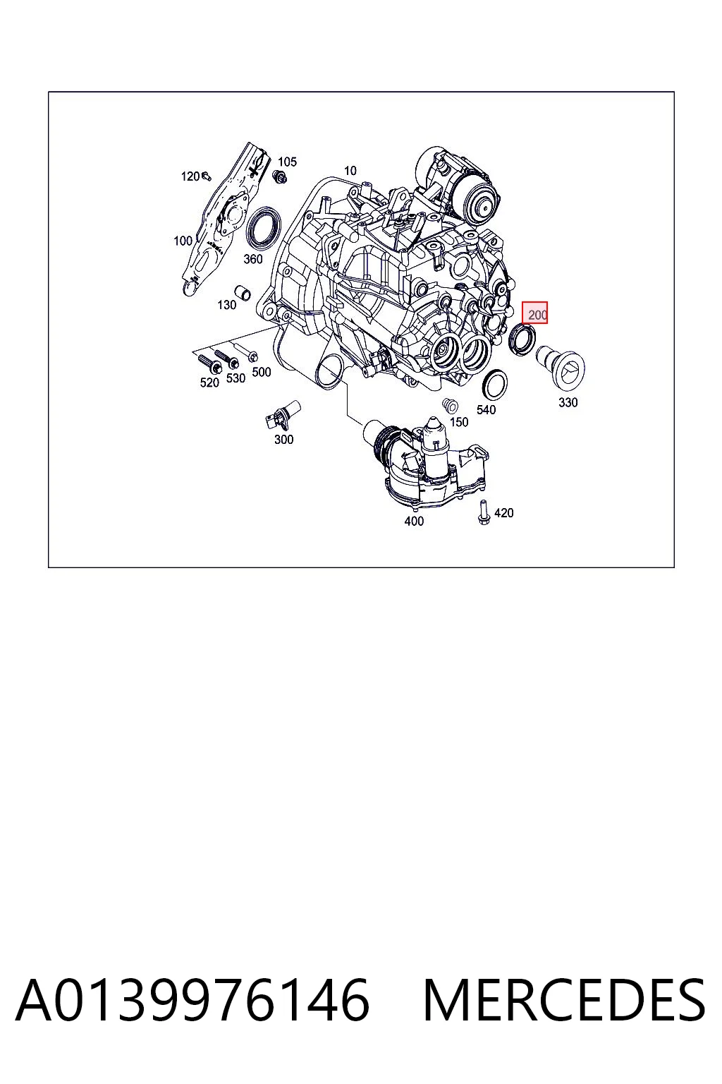 A0139976146 Mercedes