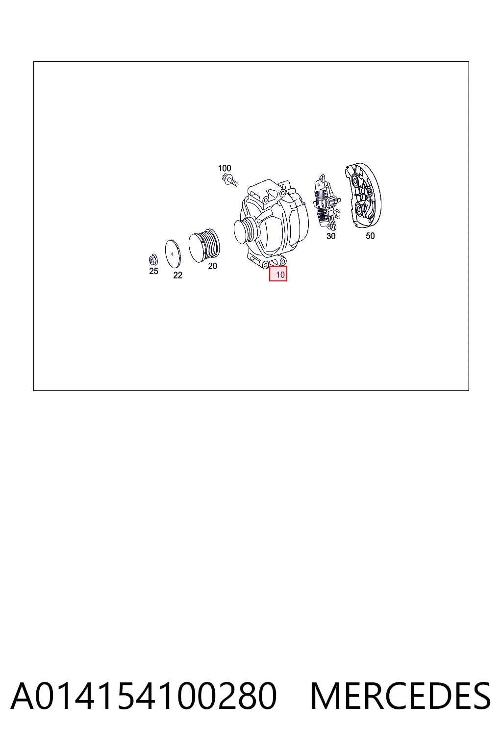 A014154100280 Mercedes