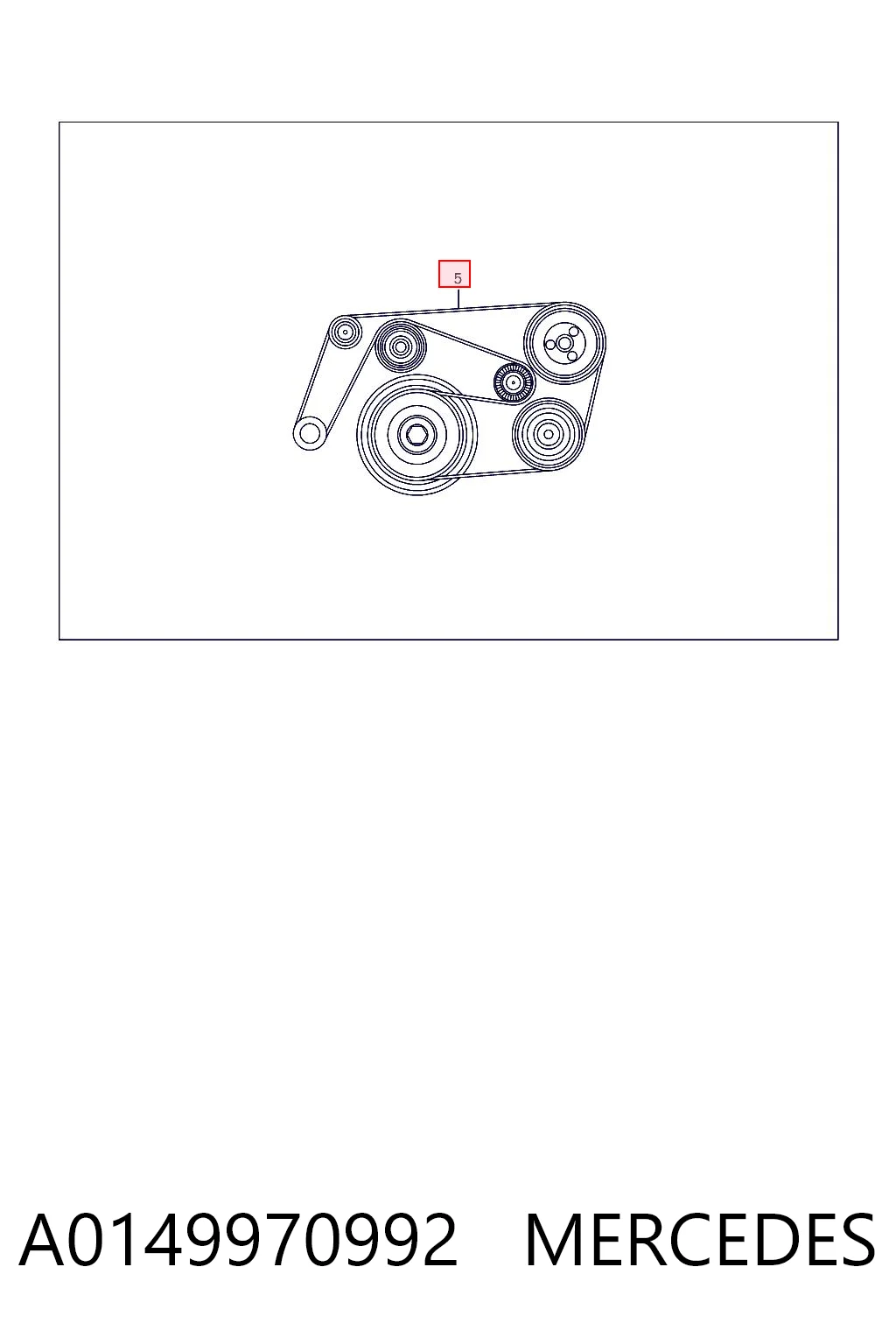 A0149970992 Mercedes