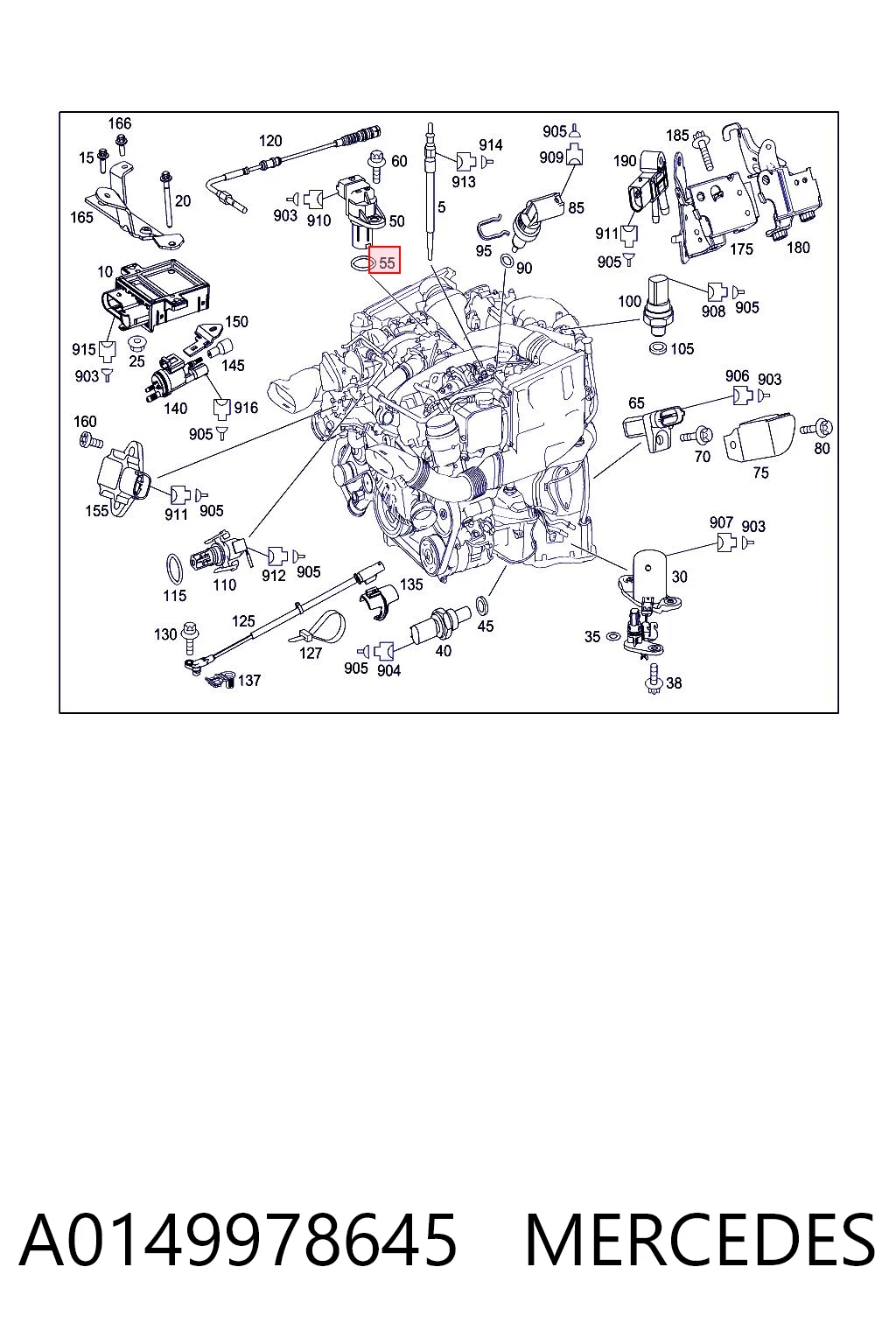 A0149978645 Mercedes