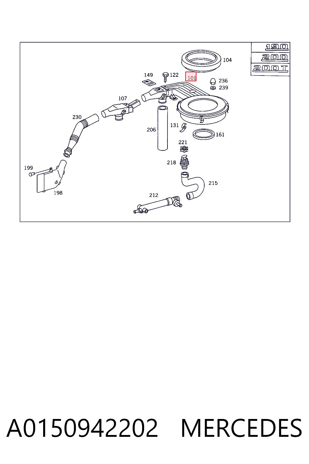 A0150942202 Mercedes