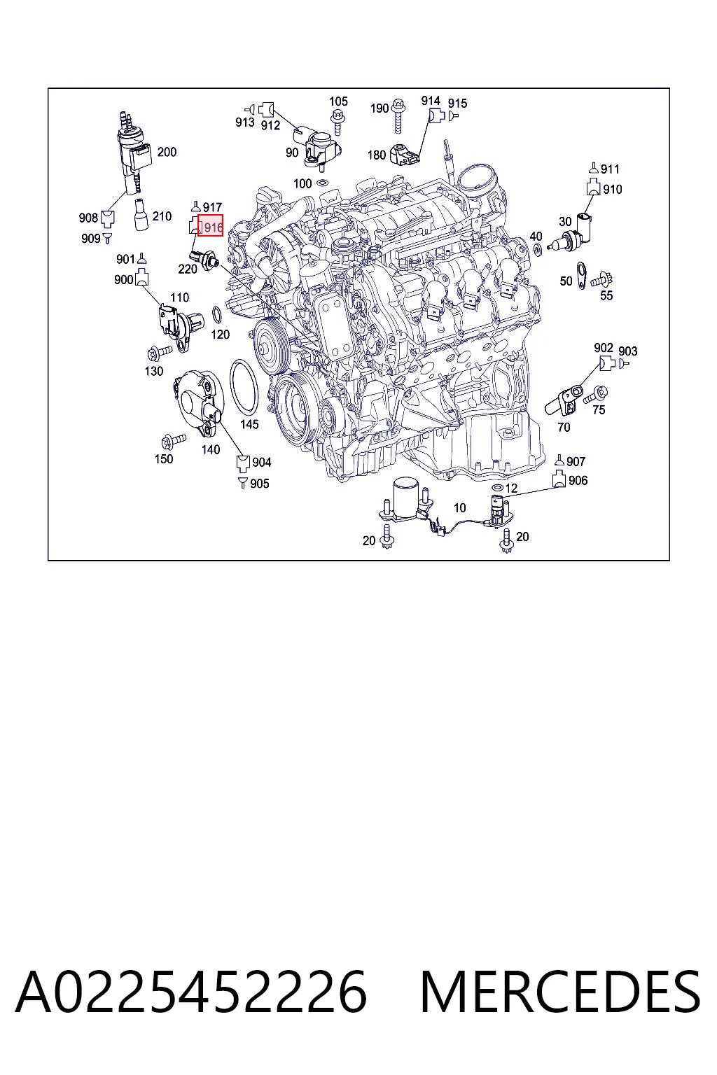 A0225452226 Mercedes