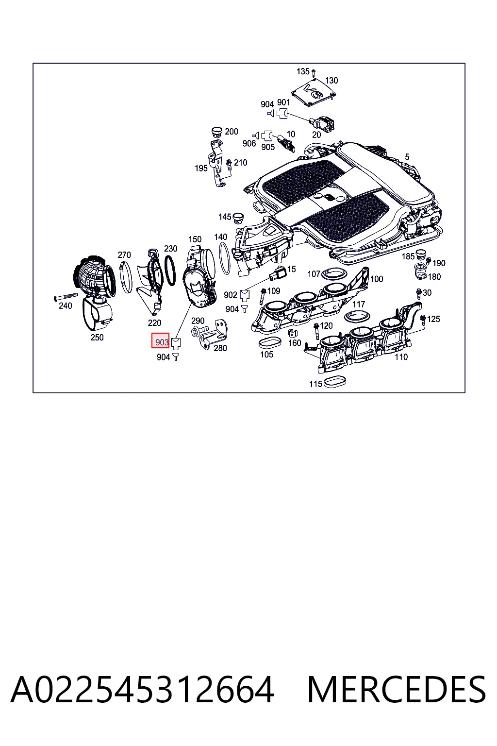 A022545312664 Mercedes