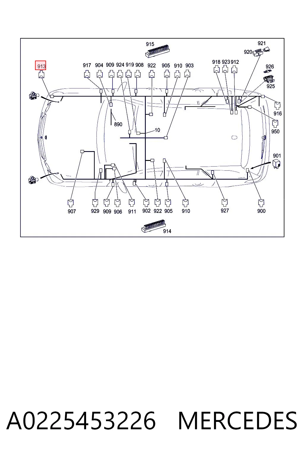 A0225453226 Mercedes