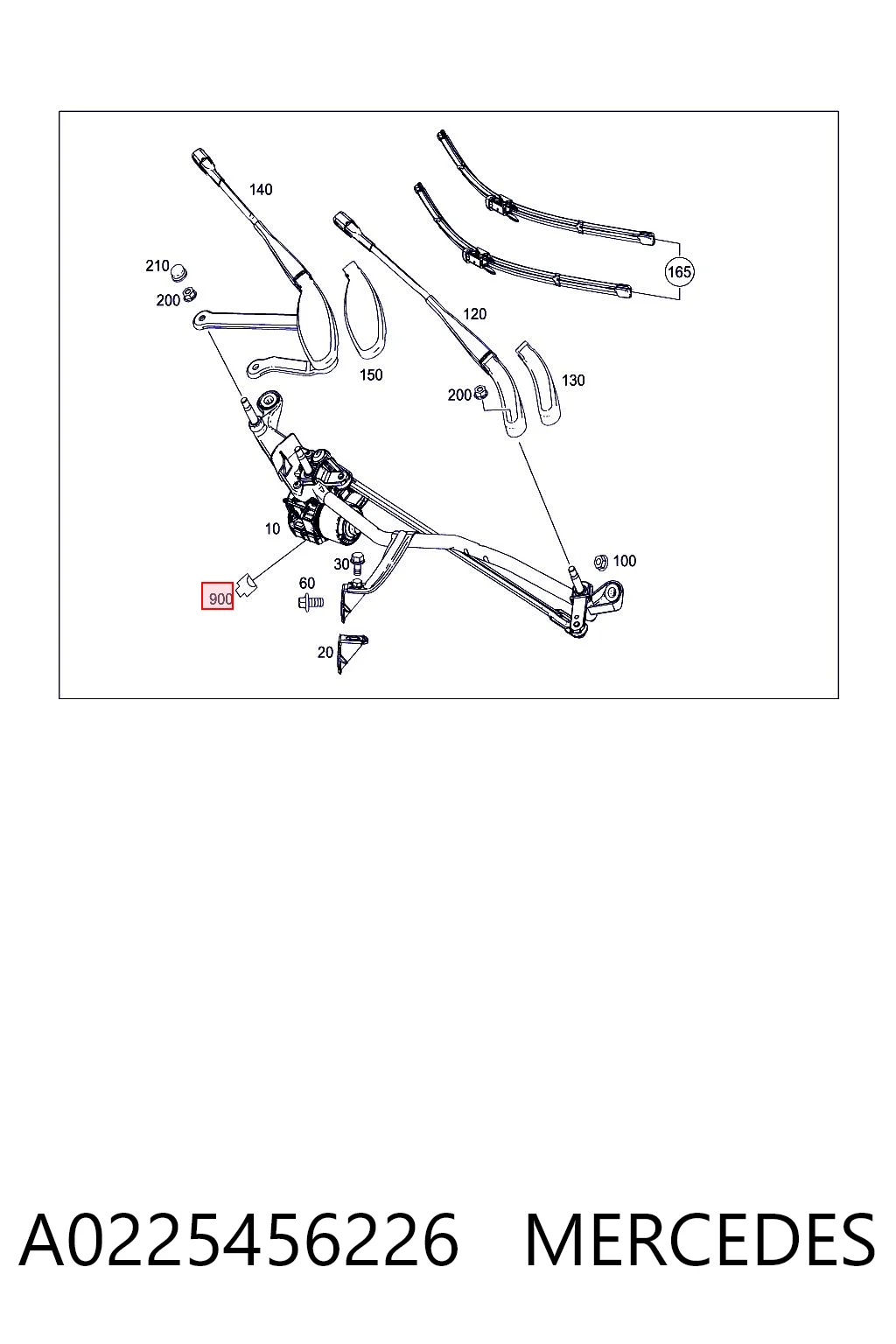 A0225456226 Mercedes