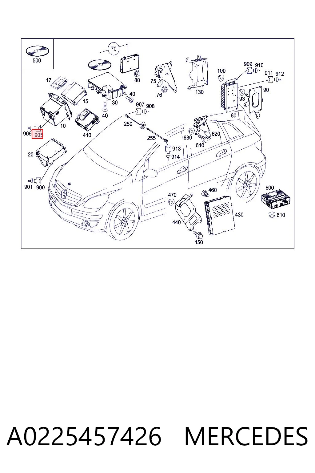 A0225457426 Mercedes