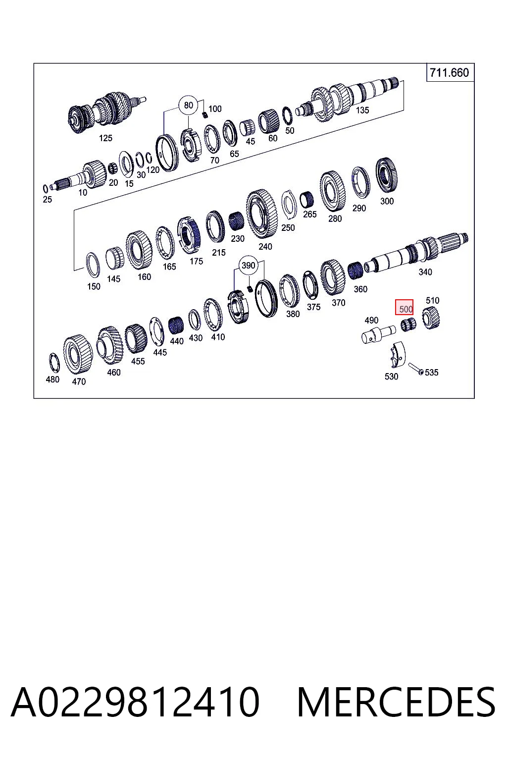 A0229812410 Mercedes