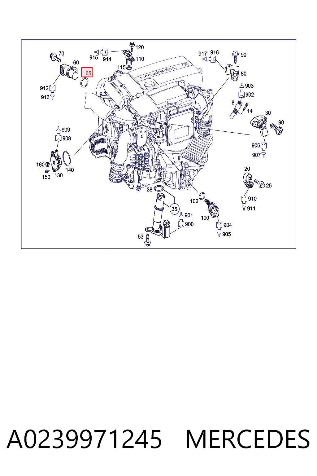 A0239971245 Mercedes