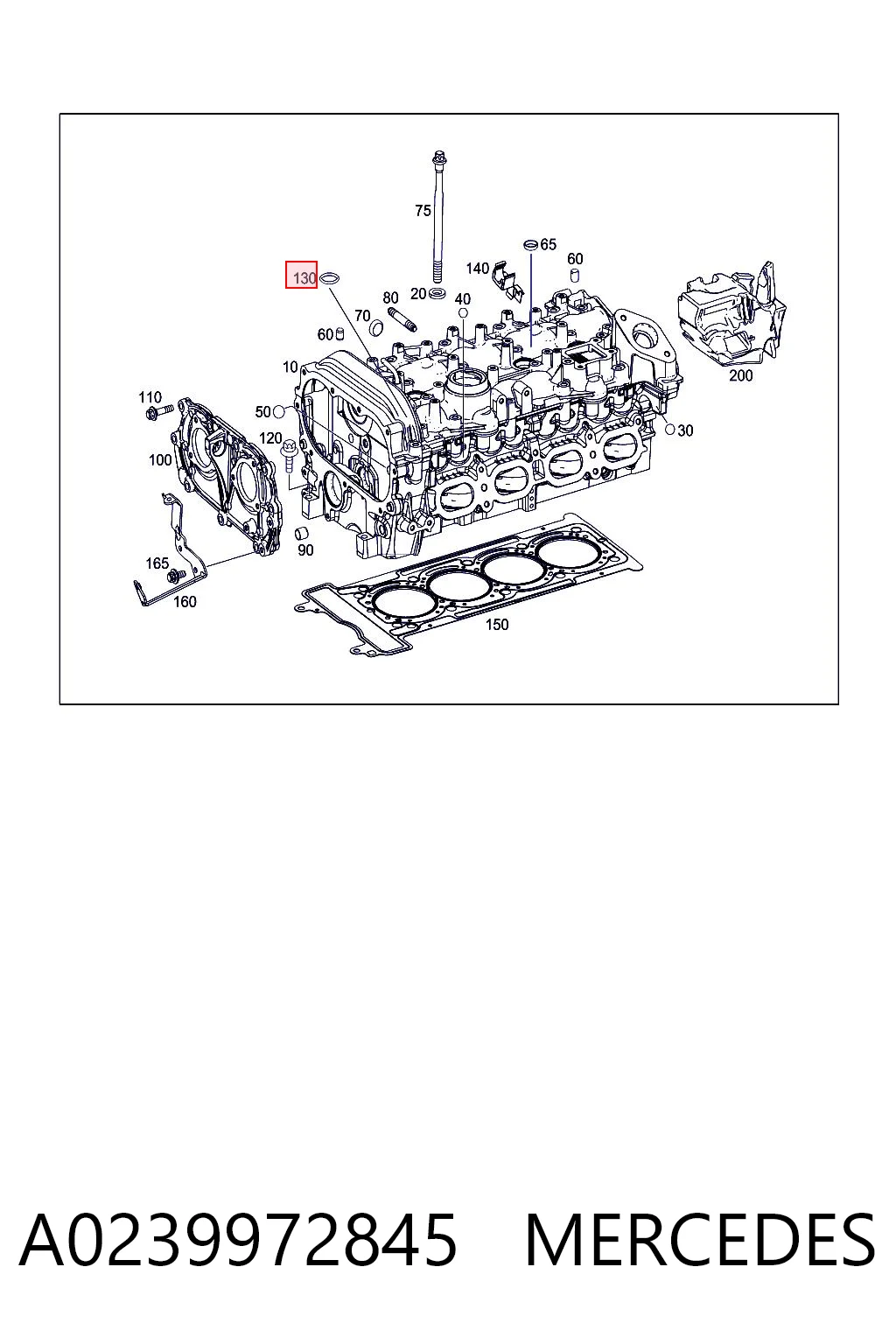 A0239972845 Mercedes 