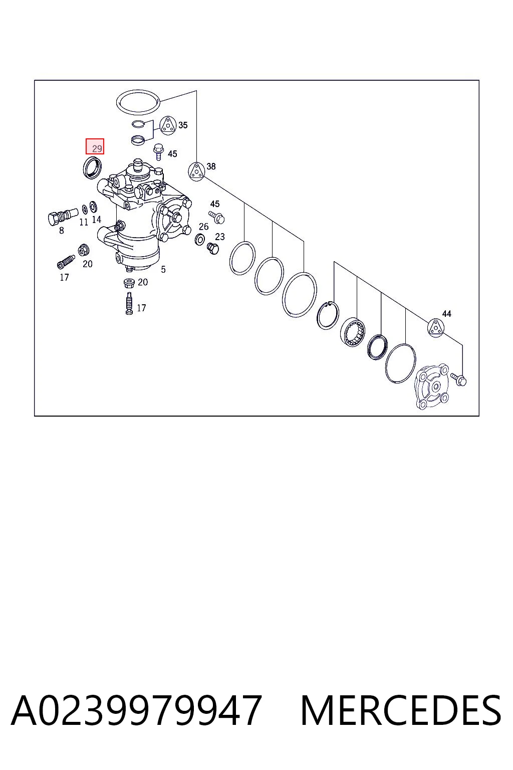 A0239979947 Mercedes