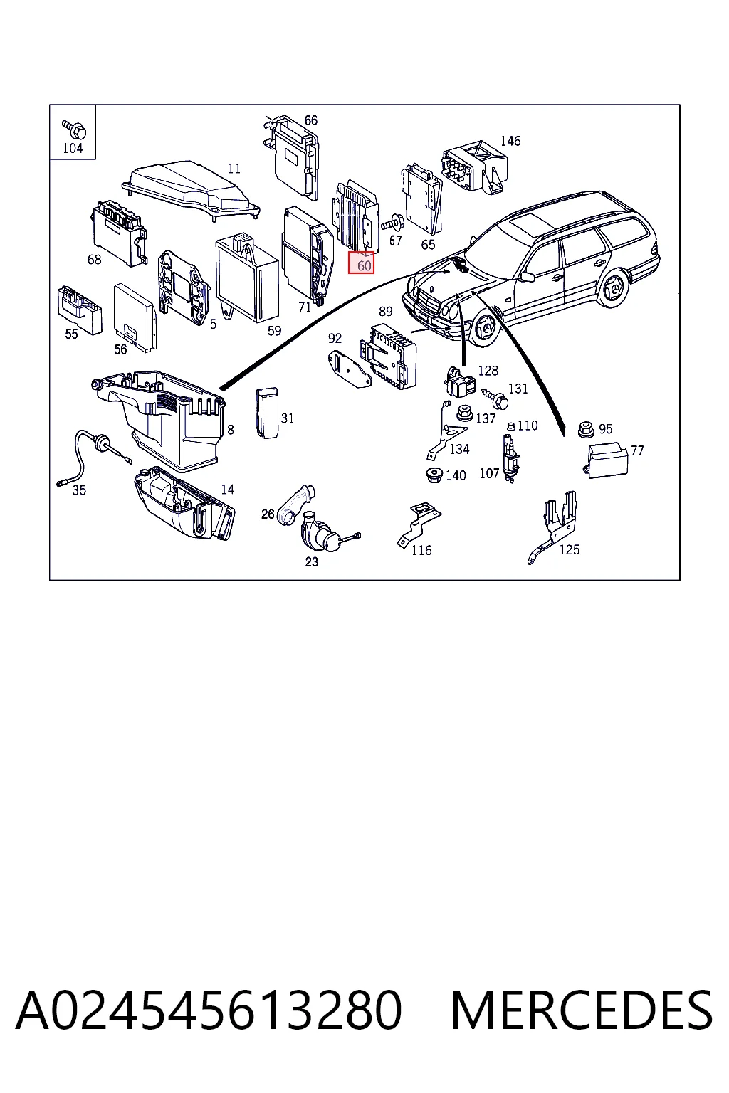 A024545613280 Mercedes