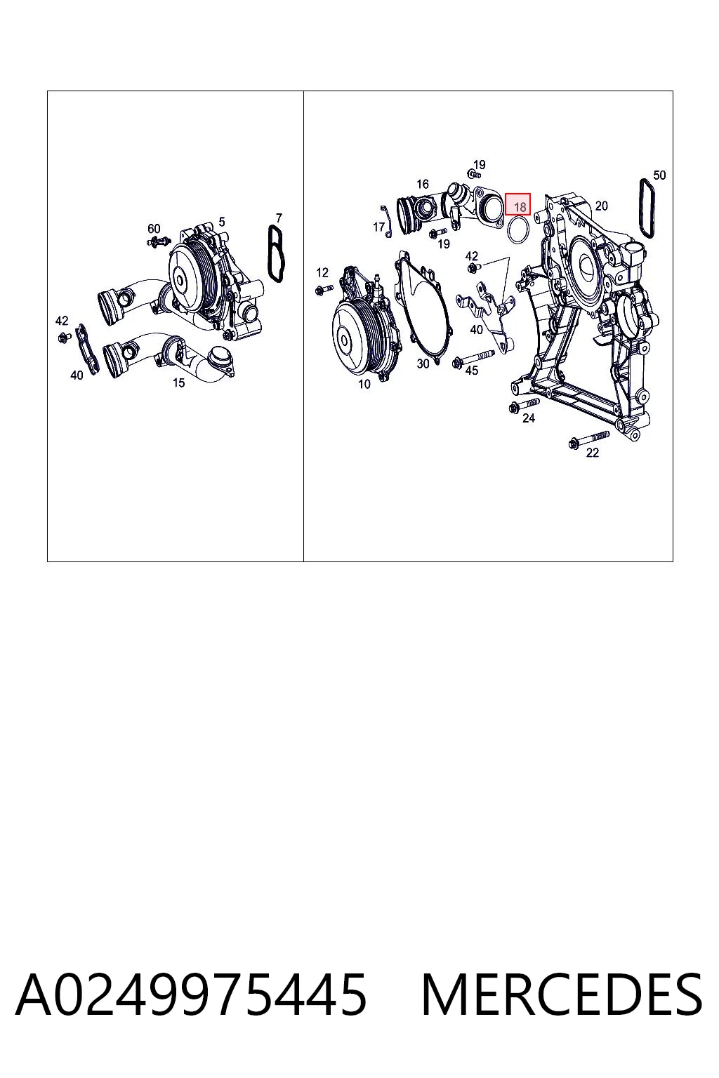 A0249975445 Mercedes