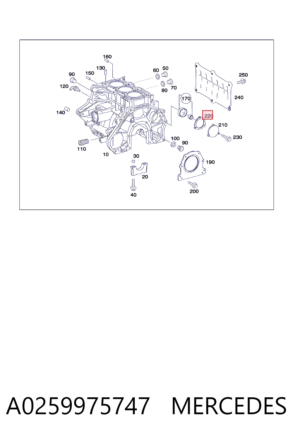 A0259975747 Mercedes