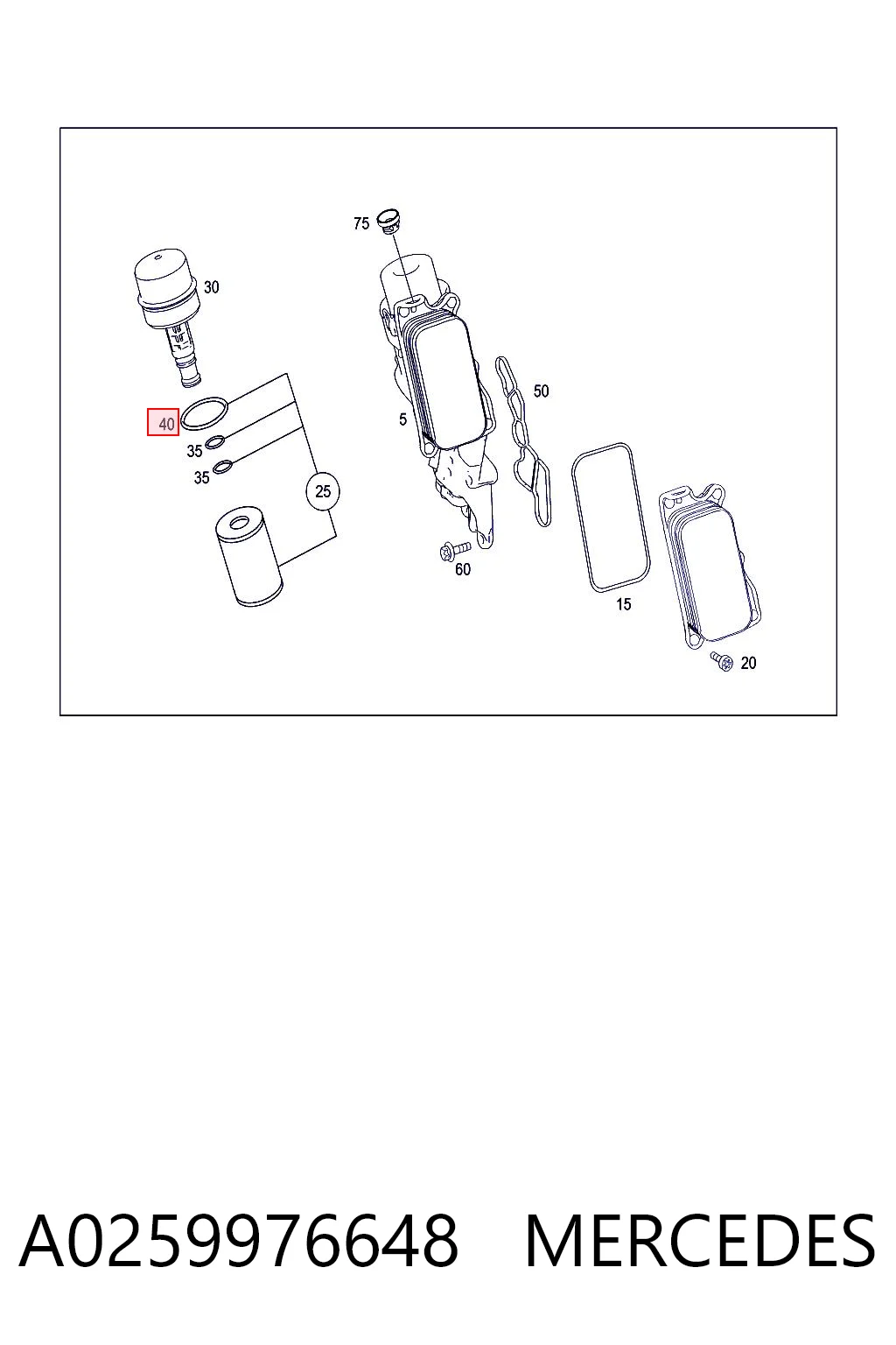 A0259976648 Mercedes 