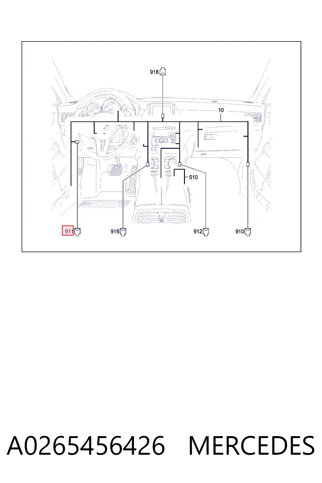 A0265456426 Mercedes