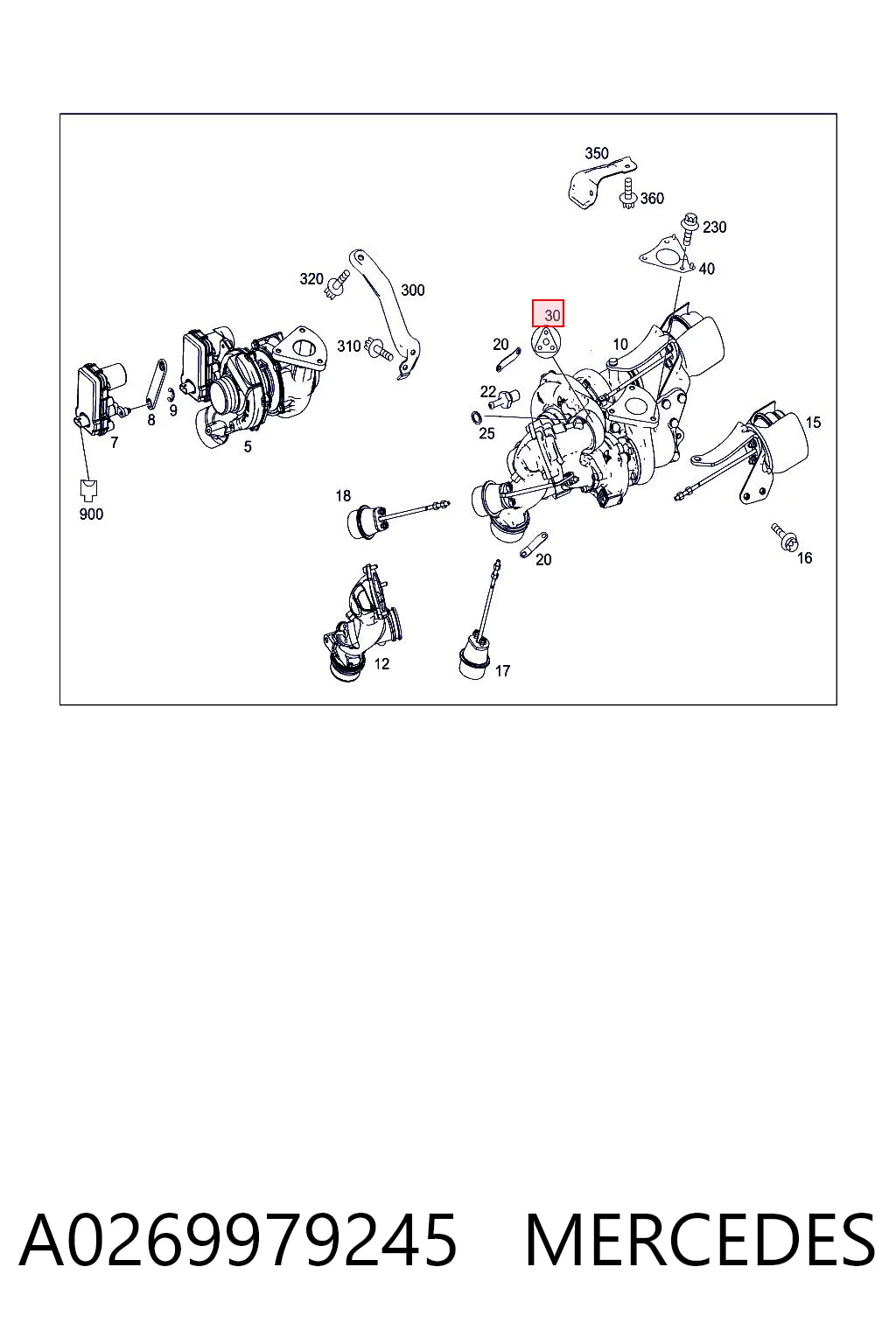 A0269979245 Mercedes