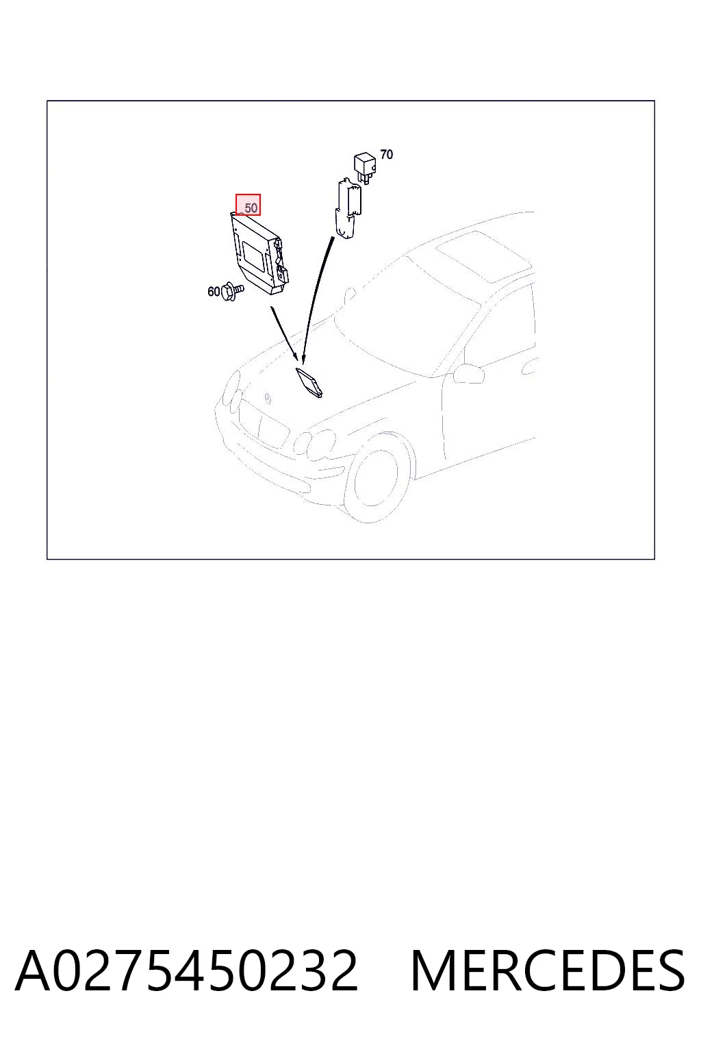 A0275450232 Mercedes