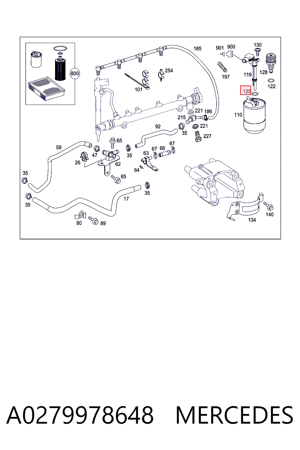 Compre 95522279 General Motors Vedante de mangueira de derivação de óleo de turbina