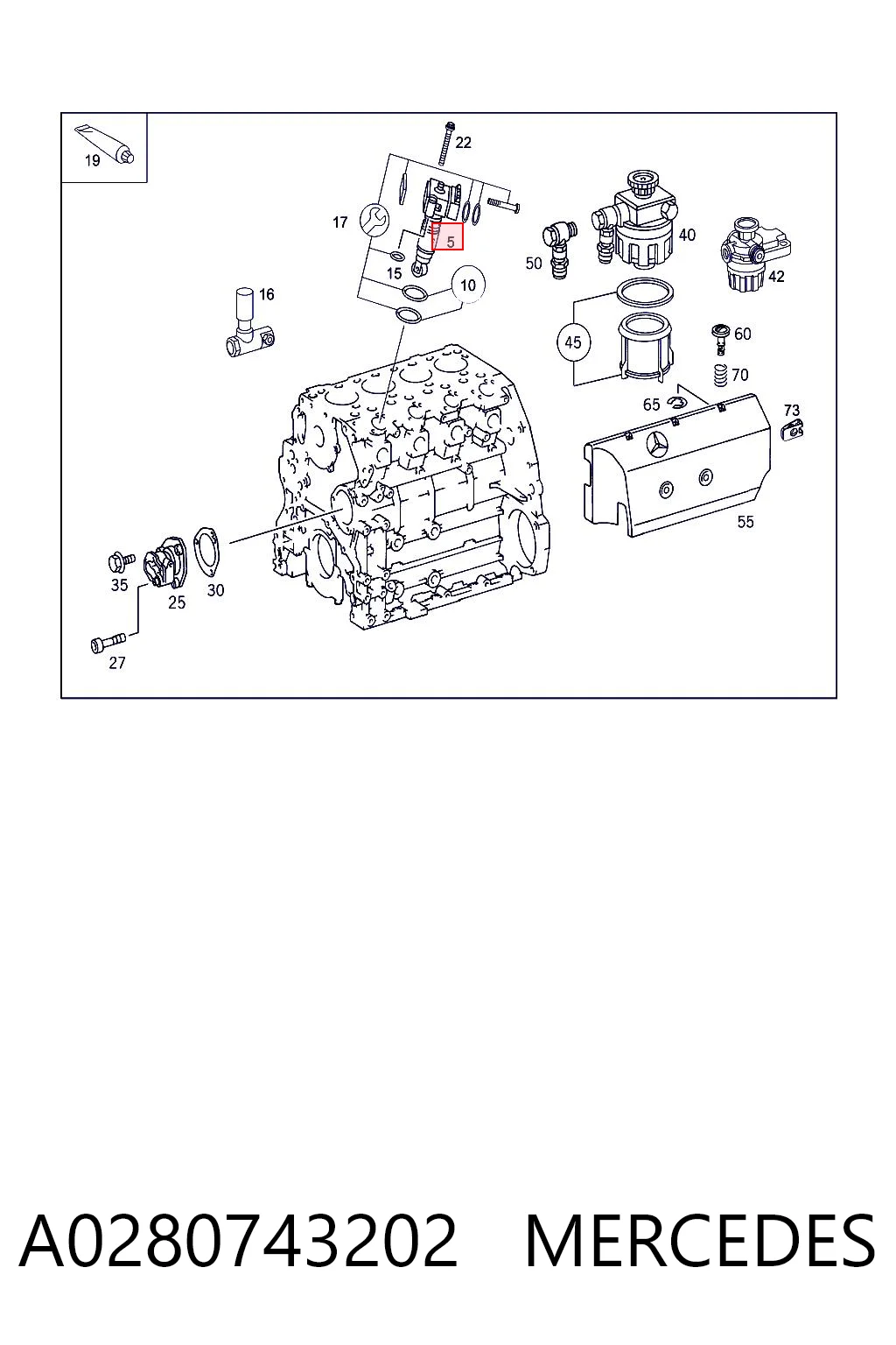 Compre 0986445003 Bosch Injetor de injeção de combustível