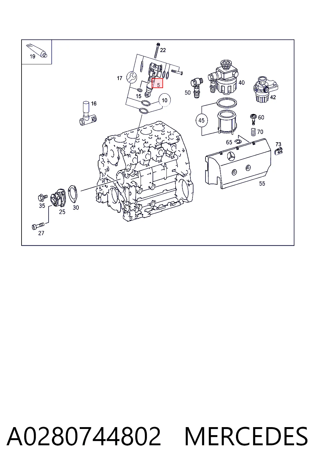 Injetor de injeção de combustível 0986445003 Bosch