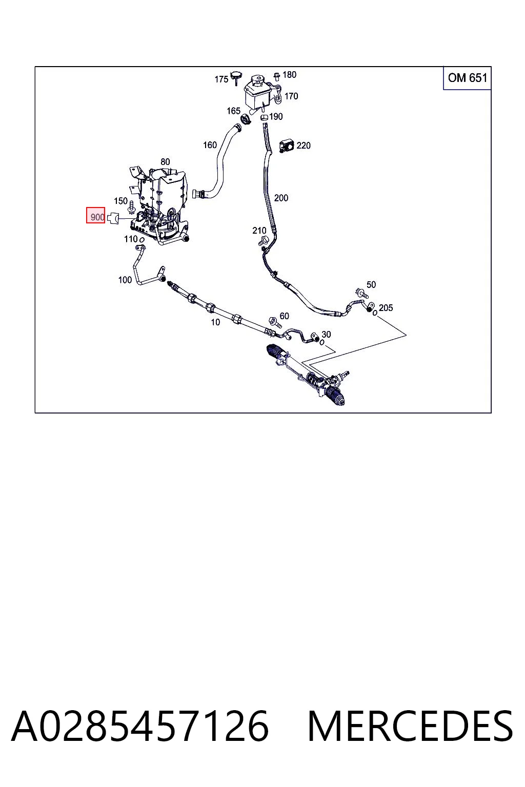 A0285457126 Mercedes