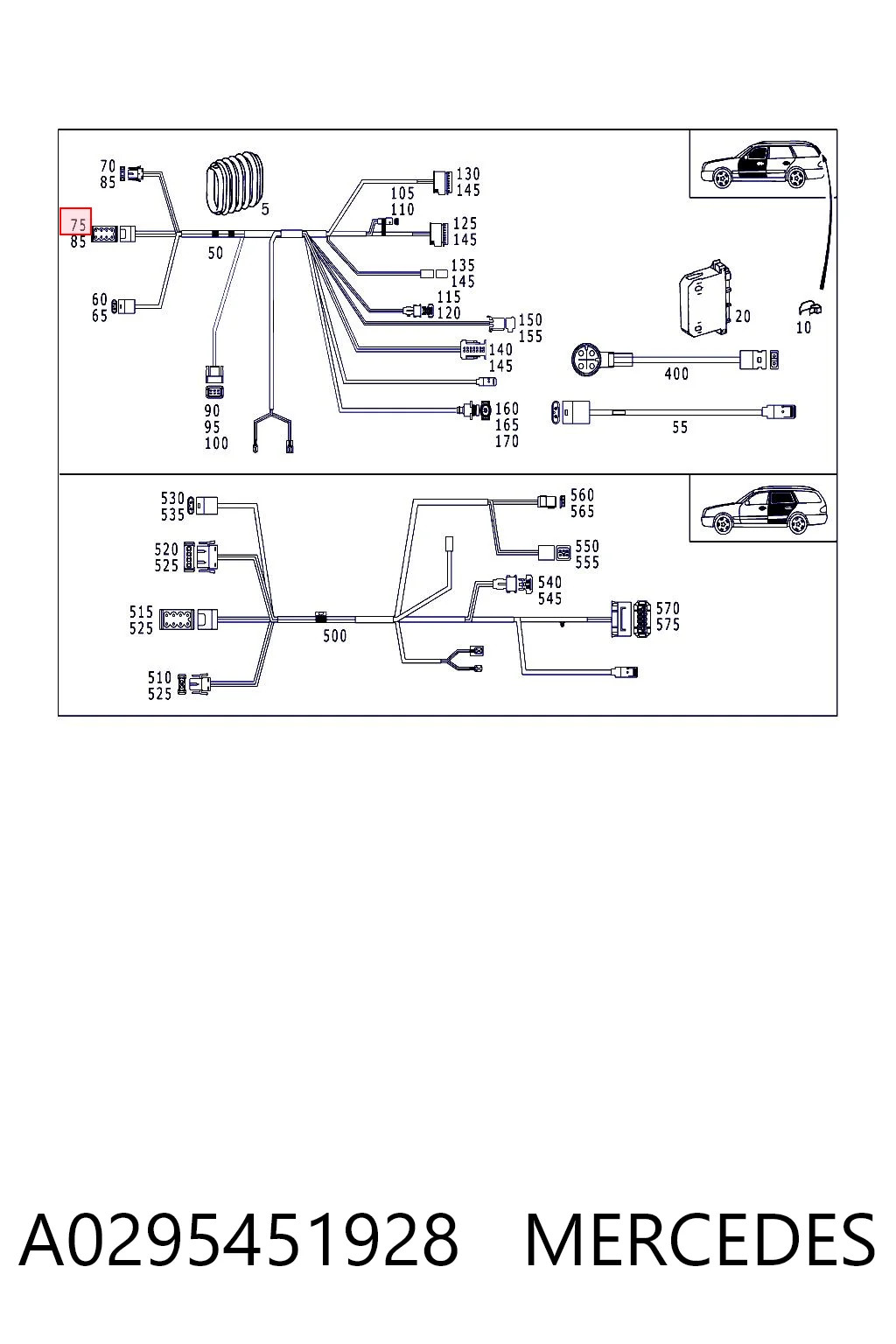 A0295451928 Mercedes